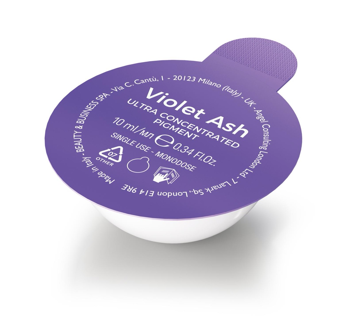 SUBLIME VIOLET ASH PIGMENT, 10 ml