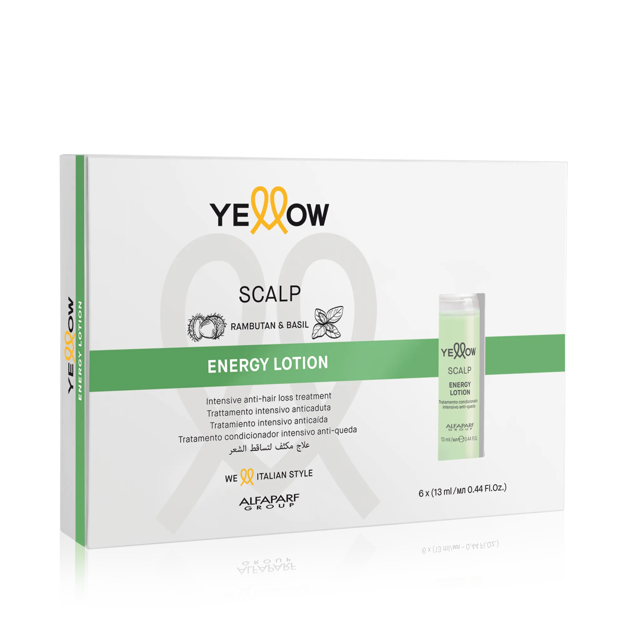 YE SCALP ENERGY LOTION 6x13ml, Sin especificar
